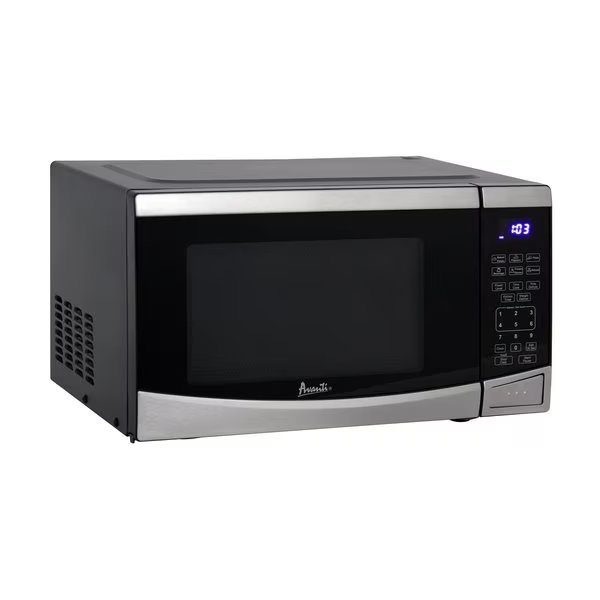 0.9 cu. ft. Microwave Oven, Digital, Stainless Steel, Avanti, Mfr#: MT09V3S
